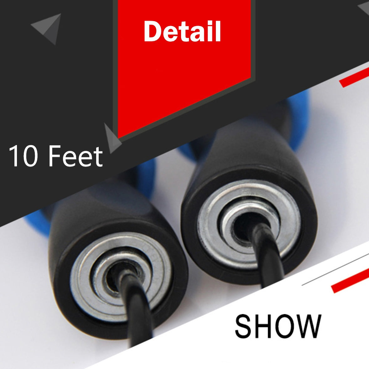 Gym Aerobic Exercise Skipping Rope Adjustable Bearing Speed Fitness Bearing Rope Tangle-Free Jumping Rope Speed Equipments Skipping Adjustable Skipping Rope
