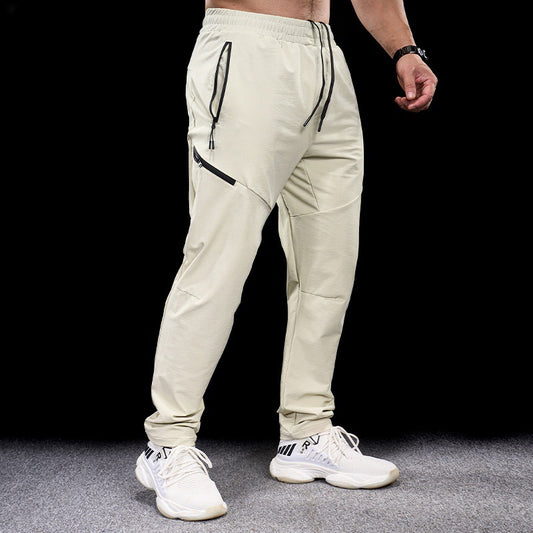 Exercise Workout Pants Men's Waterproof Quick-drying