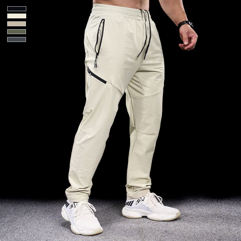 Exercise Workout Pants Men's Waterproof Quick-drying