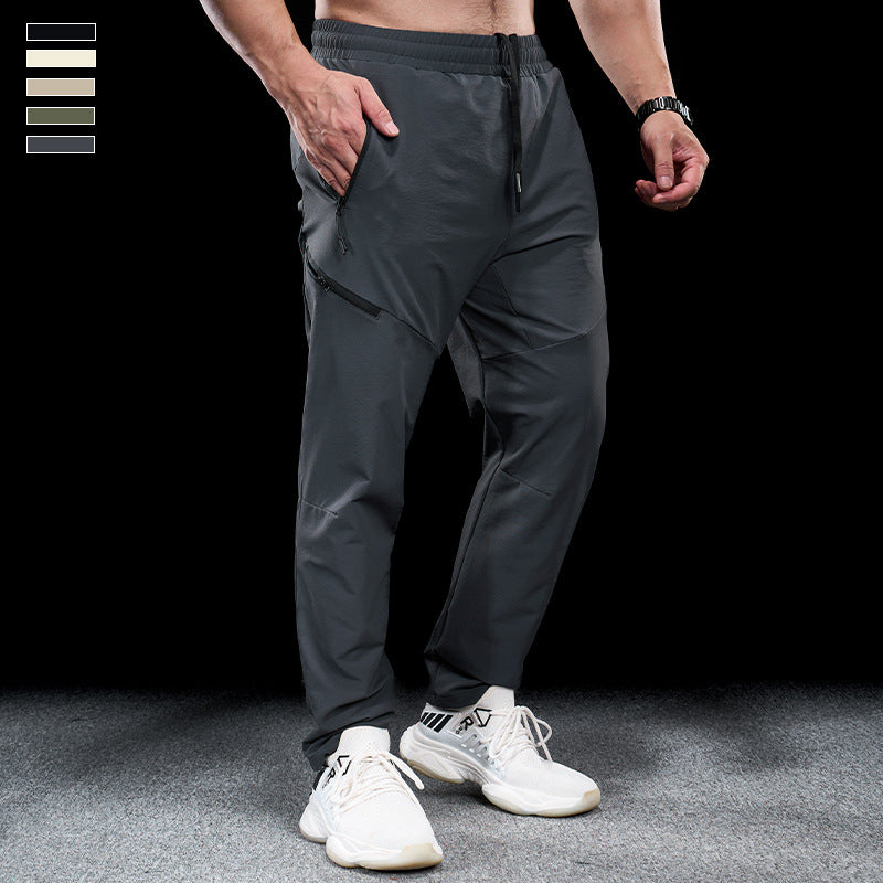 Exercise Workout Pants Men's Waterproof Quick-drying