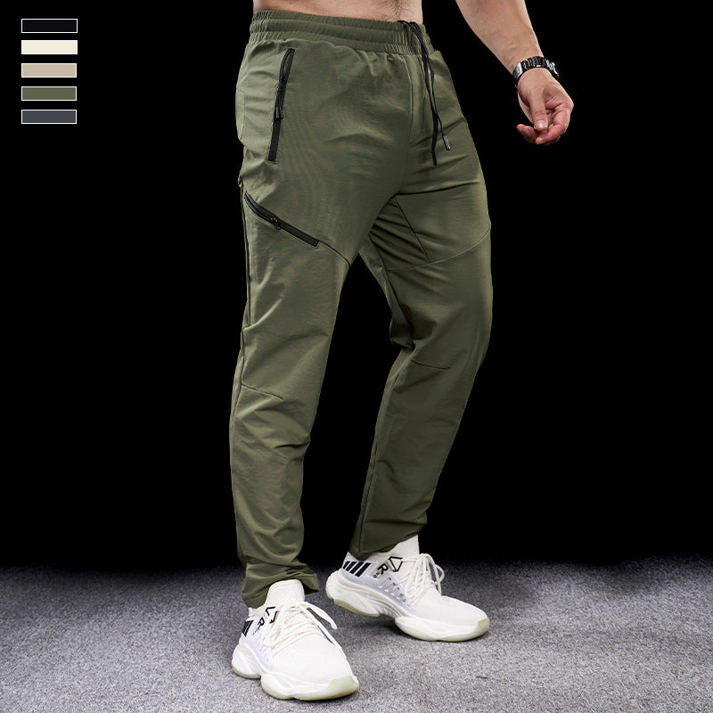 Exercise Workout Pants Men's Waterproof Quick-drying