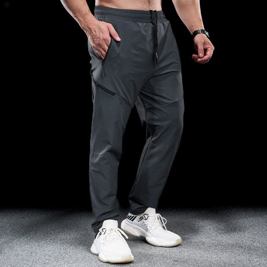 Exercise Workout Pants Men's Waterproof Quick-drying