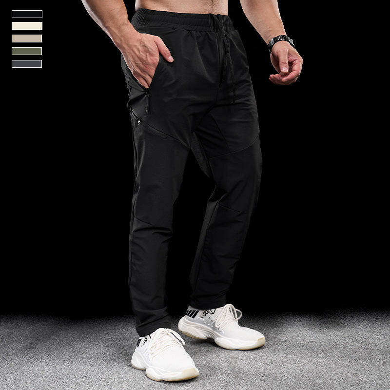 Exercise Workout Pants Men's Waterproof Quick-drying